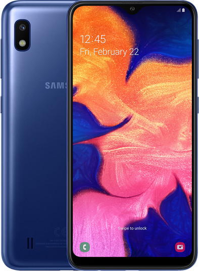 Samsung Galaxy A10 Blauw is nooit meer leverbaar