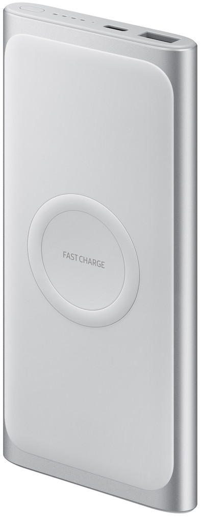 Samsung Battery Pack Draadloze Powerbank 10.000 mAh Samsung Fast Charge Zilver is nooit meer leverbaar