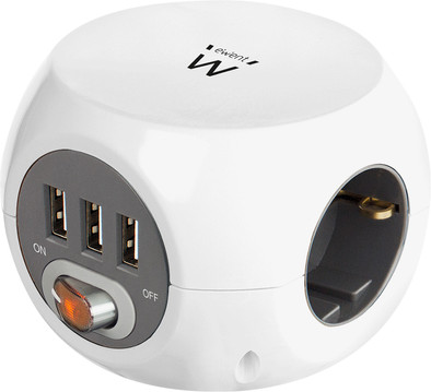 Le produit Ewent Multiprise Avec 3 Ports USB-A 1,5 m Blanc ne sera plus jamais disponible