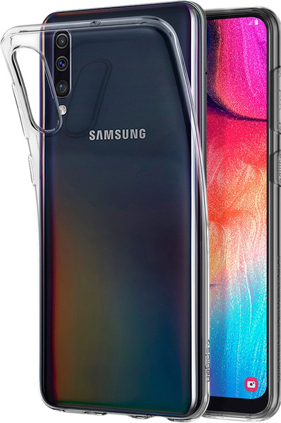 Spigen Liquid Crystal Samsung Galaxy A50 Back Cover Transparant is nooit meer leverbaar