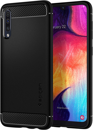 Spigen Rugged Armor Samsung Galaxy A50 Back Cover Black is no longer available