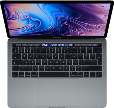 Apple MacBook Pro 13" Touch Bar (2019) MUHN2FN/A Space Gray Azerty is nooit meer leverbaar