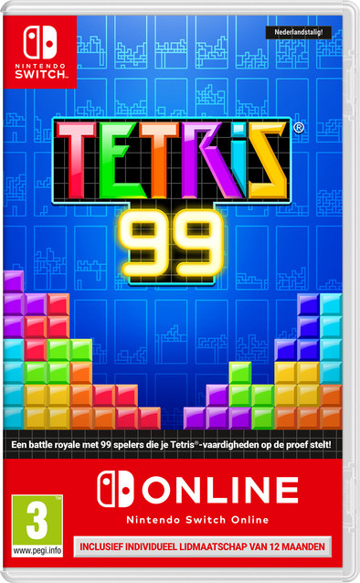 Le produit Tetris 99 + Nintendo Switch Online ne sera plus jamais disponible