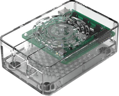 Multicomp Pro Raspberry Pi 4 behuizing - Power knop - Doorzichtig is nooit meer leverbaar