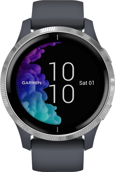 Garmin Venu - Silver/Blue is no longer available