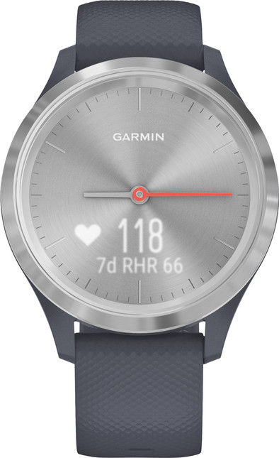 Le produit Garmin Vivomove 3S Sport - Argent/Bleu foncé - 39 mm ne sera plus jamais disponible