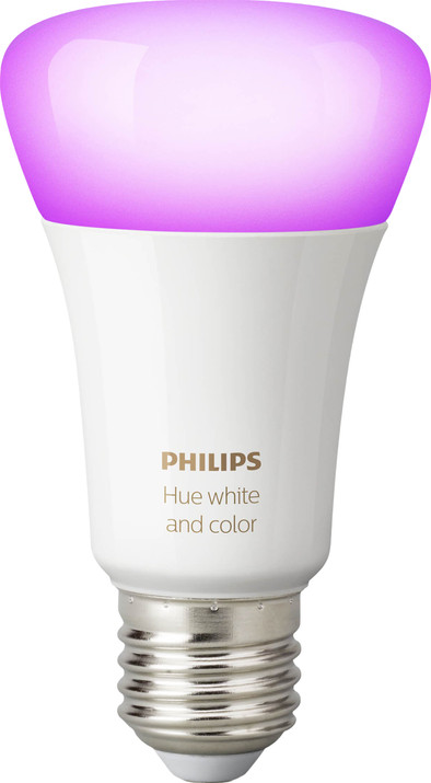 Philips Hue White and Color E27 Losse Lamp Bluetooth is nooit meer leverbaar