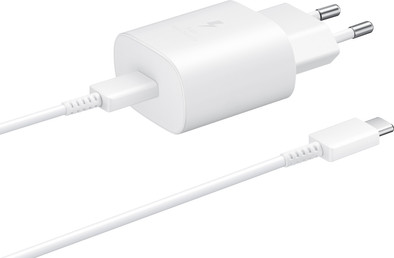Le produit Samsung Chargeur avec câble 1 m USB-C 25 W avec Power Delivery Blanc ne sera plus jamais disponible