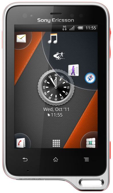 Sony Ericsson Xperia Active Black Orange is nooit meer leverbaar