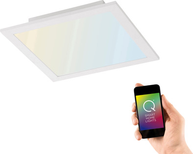 Le produit Paul Neuhaus Q-Flag Plafonnière Carré 30 cm Blanc ne sera plus jamais disponible