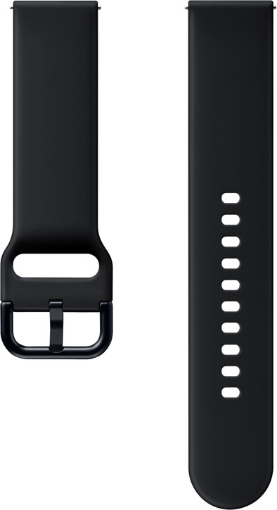 Samsung Siliconen Bandje Zwart/Zwart 20mm is nooit meer leverbaar