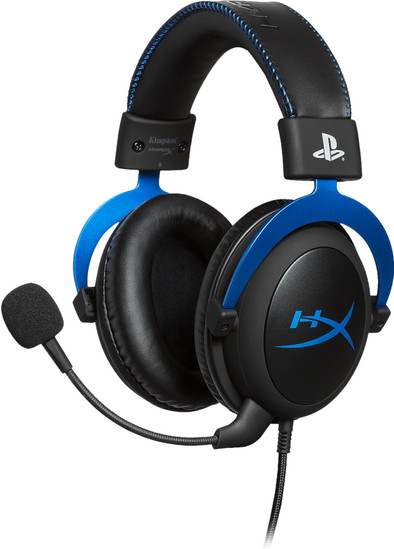 HyperX Cloud Gaming Headset PS4 Blauw is nooit meer leverbaar