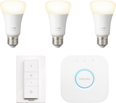 Le produit Philips Hue White Kit de Démarrage E27 avec Variateur ne sera plus jamais disponible