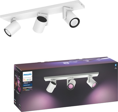 Philips Hue Argenta 3-Spot White and Color wit is nooit meer leverbaar