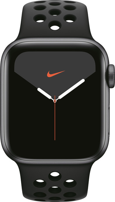 Le produit Apple Watch Nike Series 5 40 mm Aluminium Gris sidéral/Bracelet Sport Noir ne sera plus jamais disponible