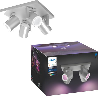 Philips Hue Argenta 4-Spot White and Color Aluminum is no longer available