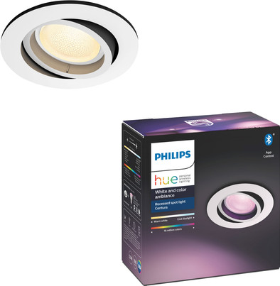 Le produit Philips Hue Centura White &amp; Colour Spot encastré Rond Blanc ne sera plus jamais disponible