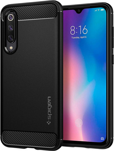 Spigen Rugged Armor Xiaomi Mi 9 SE Back Cover Zwart is no longer available