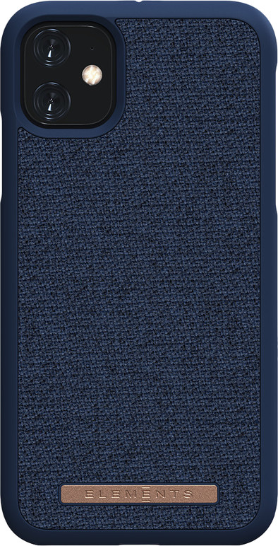 Nordic Elements Freja Apple iPhone 11 Back Cover Blauw is nooit meer leverbaar
