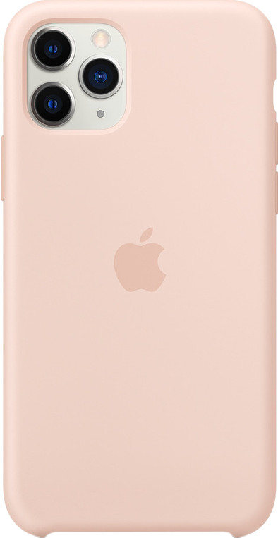 Apple iPhone 11 Pro Max Silicone Back Cover Rozenkwarts is nooit meer leverbaar