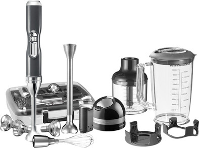 Le produit KitchenAid Artisan Mixeur plongeant sans fil avec accessoires Gris Étain ne sera plus jamais disponible