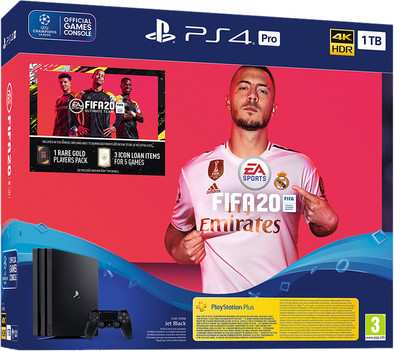Sony PlayStation 4 Pro 1TB + FIFA 20 / PS+ 14 days is no longer available