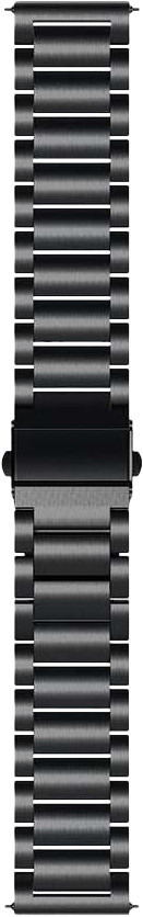 Just in Case Samsung Rvs Bandje Zwart 22mm is nooit meer leverbaar