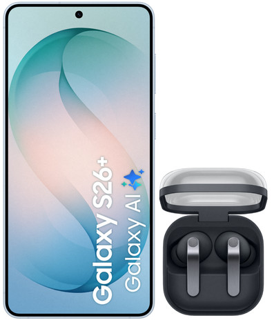 Le produit Samsung Galaxy S26 Plus 256 Go Bleu Clair 5G + Samsung Galaxy Buds4 Pro Noir ne sera plus jamais disponible
