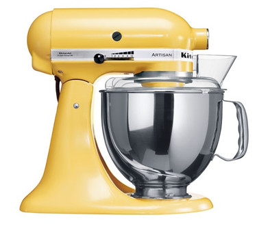 KitchenAid Artisan Mixer Pastelgeel is nooit meer leverbaar
