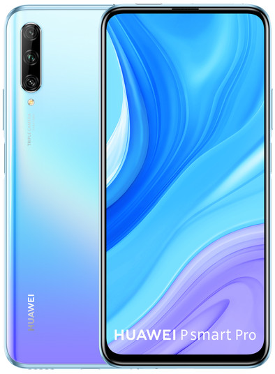 Huawei P Smart Pro 128GB Wit/Paars is nooit meer leverbaar