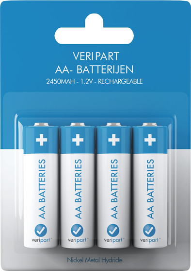 Le produit Veripart Piles AA NiMH Rechargeables 4 Pièces ne sera plus jamais disponible
