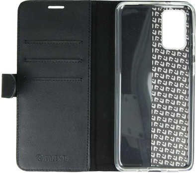 Valenta Classic Luxe Samsung Galaxy S20 Plus Book Case Leer Zwart is nooit meer leverbaar