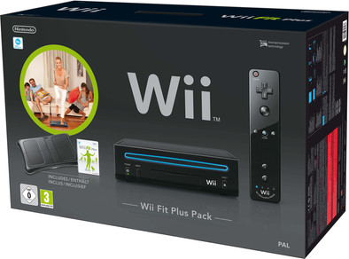 Nintendo Wii Black Wii Fit Plus Pack is nooit meer leverbaar