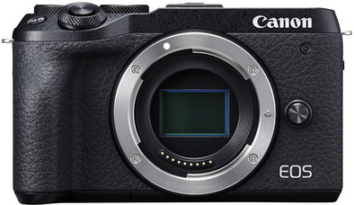 Canon EOS M6 Mark II Body Zwart is nooit meer leverbaar