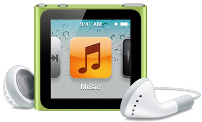 Apple iPod Nano 16 GB Groen (6G) is nooit meer leverbaar