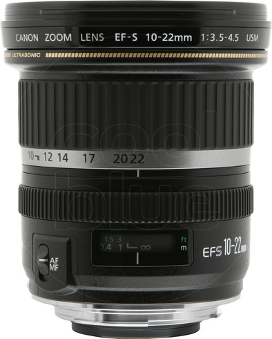 Le produit Canon EF-S 10-22 mm f/3.5-4.5 USM ne sera plus jamais disponible