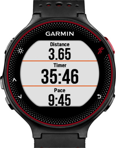Garmin Forerunner 235 HRM Zwart/Marsala rood is nooit meer leverbaar