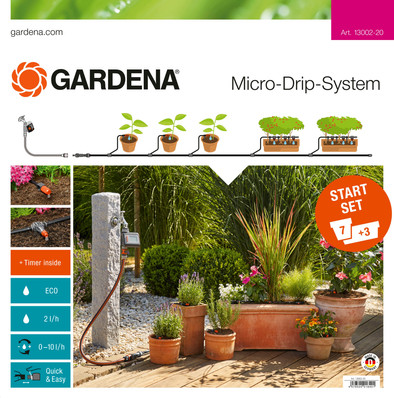 Le produit Gardena Micro Drip Start M Set Programmateur électronique d'arrosage ne sera plus jamais disponible