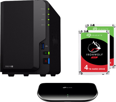Le produit Synology DS218+ + 8TB + Commutateur ne sera plus jamais disponible