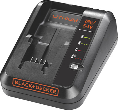 BLACK+DECKER Acculader 18V/54V BDC2A-QW is nooit meer leverbaar