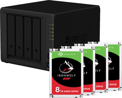 Synology DS418 + 32 TB is nooit meer leverbaar