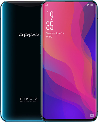 OPPO Find X Blauw is nooit meer leverbaar