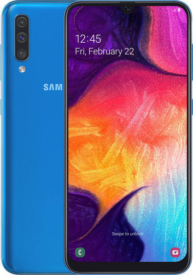 Samsung Galaxy A50 Blauw is nooit meer leverbaar