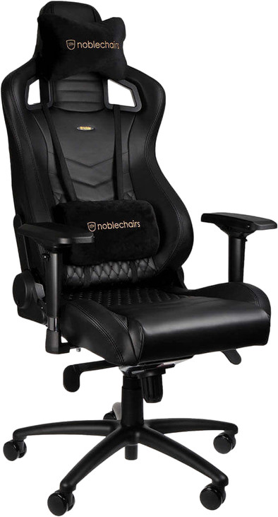 Noblechairs EPIC Gaming Stoel Nappa Leather - black is nooit meer leverbaar