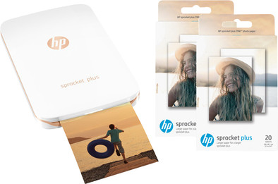 HP Sprocket Plus White + photo paper is no longer available