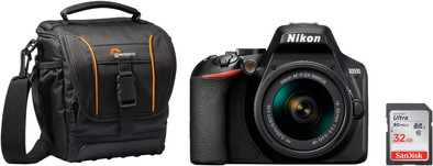 Nikon D3500 + 18-55mm f/3.5-5.6 VR starterkit is nooit meer leverbaar
