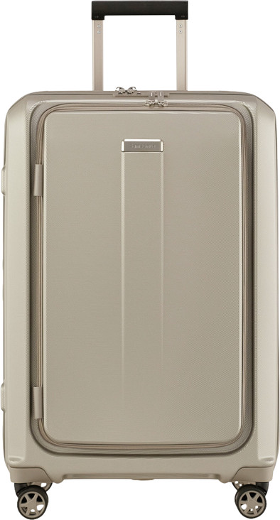 Le produit Samsonite Prodigy Valise à 4 Roulettes Extensible 69 cm Ivory Gold ne sera plus jamais disponible