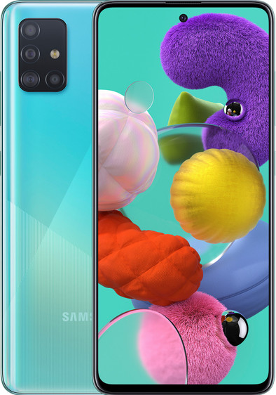 Samsung Galaxy A51 128 GB Blauw is nooit meer leverbaar