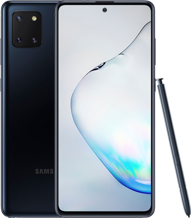 Samsung Galaxy Note 10 Lite 128 GB Zwart is nooit meer leverbaar