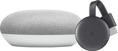 Google Nest Mini Wit + Google Chromecast 3 is nooit meer leverbaar